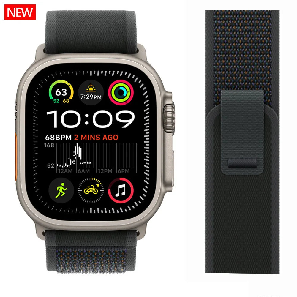 trail loop For apple watch ultra 3 2 Band 49mm 44mm 40mm 45mm 41mm 42mm correa bracelet iWatch series 7 se 8 9 10 11 46mm straps