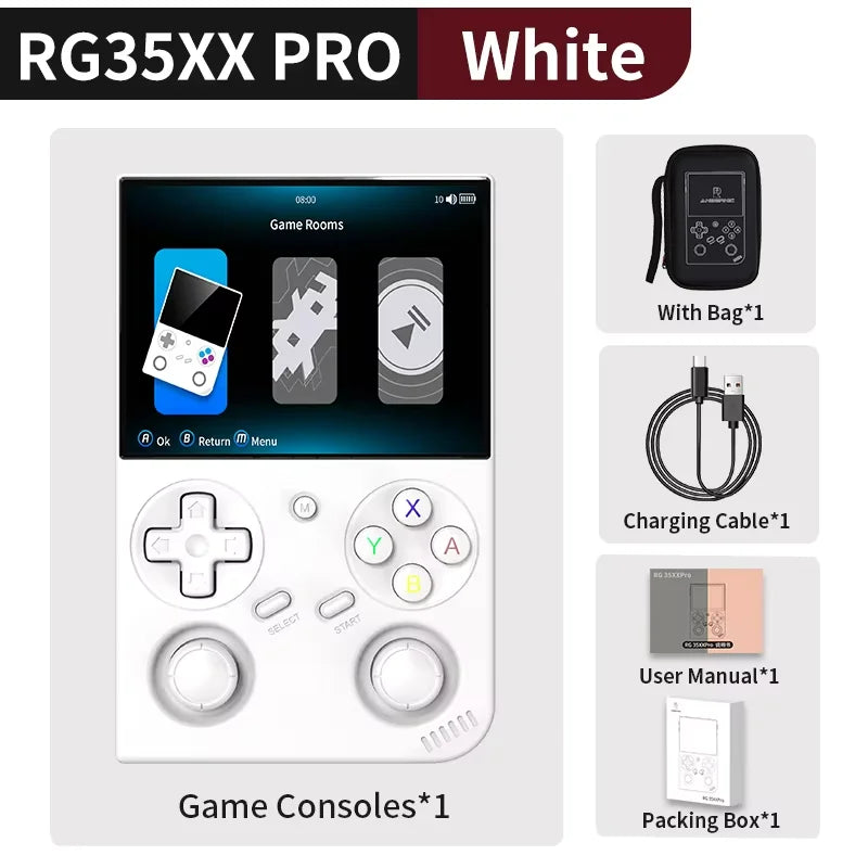 Anbernic RG35XX PRO RG 35XXPRO Retro Handheld Game Console Retro Video Gaming Player Linux 64-bit 3.5IPS Screen3200mAh 256G PSP