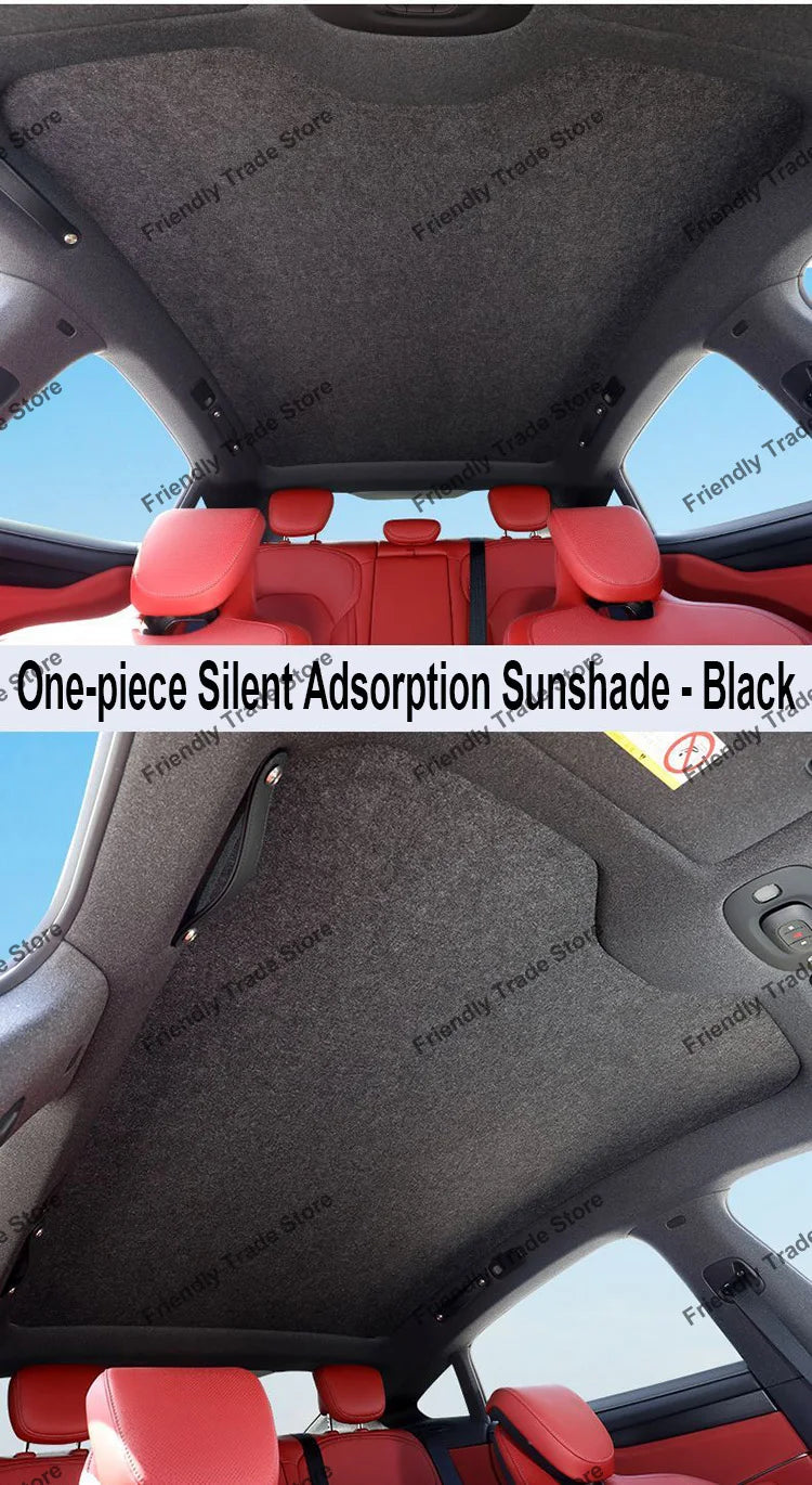 Sunroof Sunshade Insulation Visor for Ford F-150 Raptor 2021–2026 (2-Pack)