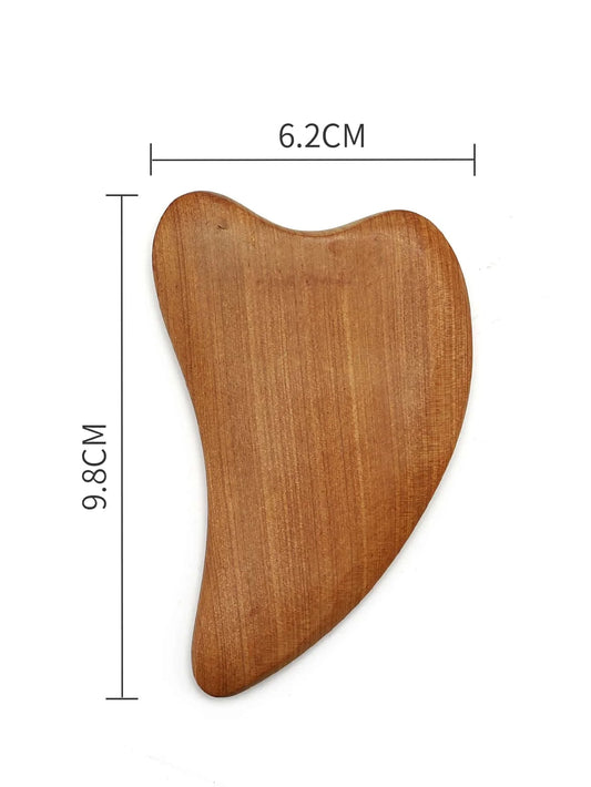 Wooden Gua Sha Massage Board for Face - Facial Skin Care Tool - photo 3