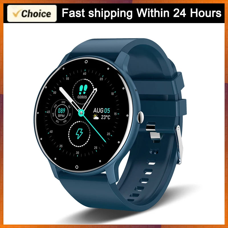 LIGE Smart Watch — Fitness Tracking, Waterproof, iOS & Android