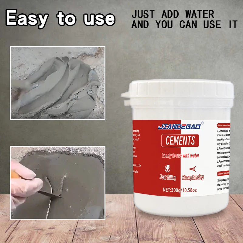 Ready-Mixed Cement Repair Paste for Wall Cracks and Holes - view 3
