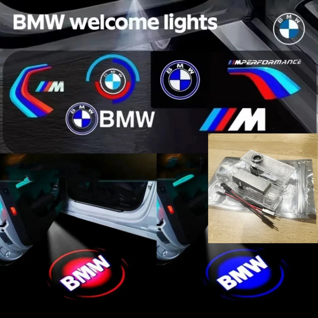 BMW LED Door Welcome Lamp 2/4pcs for 1 2 3 4 5 6 7 Series