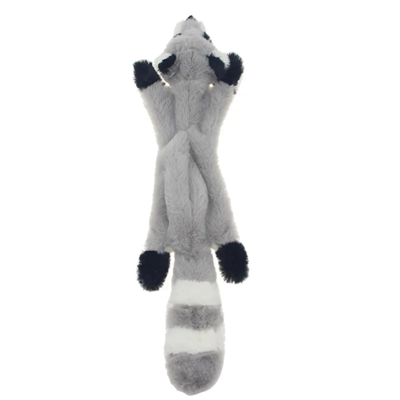 Plush Animal Squeaky Dog Toys - Tiger, Penguin, Fox & More - photo 19