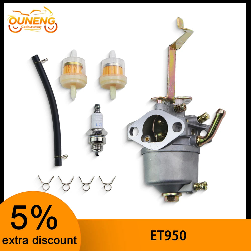 Carburetor For Yamaha ET950 ET650 2 Stroke Generator  650W 800W 950W 1000W Fit 60338 66619 69381 LG950 IE45F