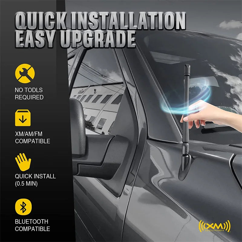 32cm Universal AM/FM Radio Antenna — Fits Chevrolet Silverado & Most Trucks
