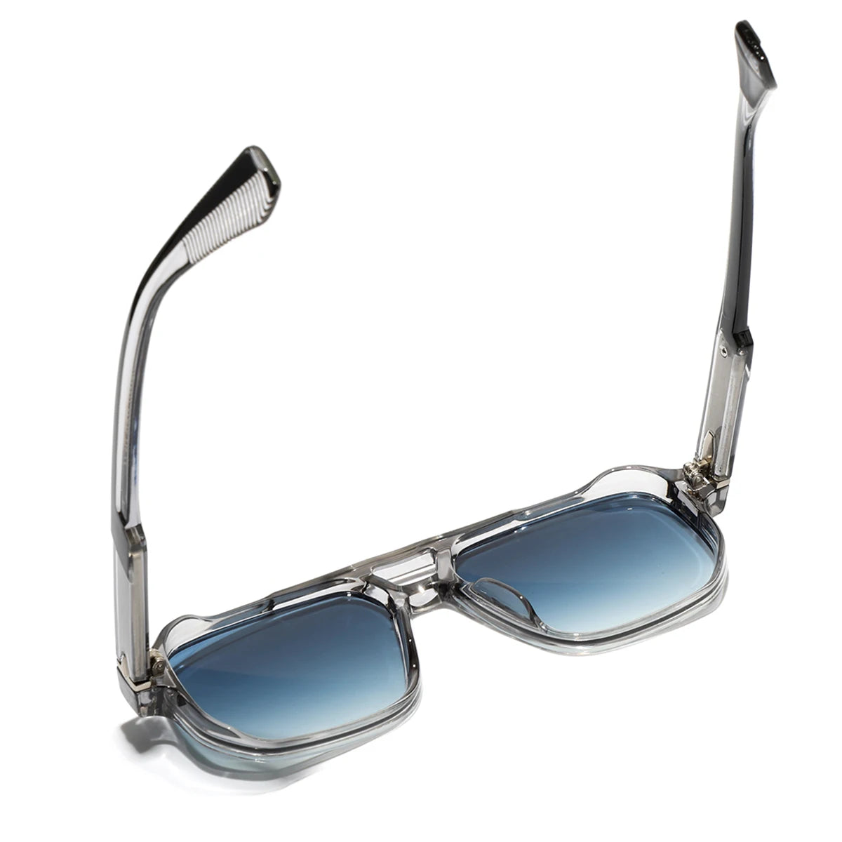 Transparent Frame Sunglasses — Retro Unisex UV400 Shades