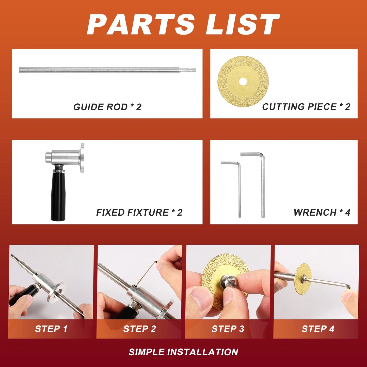 Inside Pipe Cutter Plumbing Tools PVC Pipe Precision Cutting for 1-1/2 Inch to 8 Inch, 7 Inch Adjustable Cutting Depth Pipe Tool