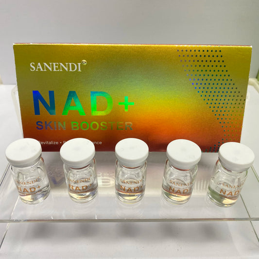 Newest NAD+ Serum For Facial Lifting NAD Plus PDRN Essence Dr.Pen Serum for Aging Dull Skin 5 Vials