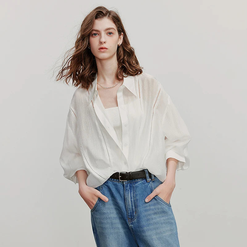 TOYOUTH Women Blouse Shirt 2025 Summer Short Sleeve Fashion Tops 8522020
