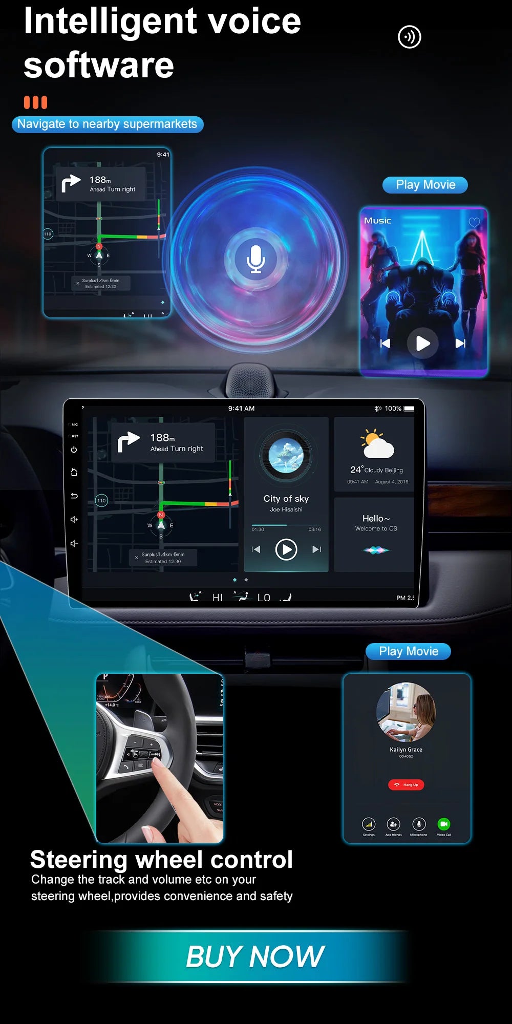 Android 15 For Chevrolet Spark M300 2009-2016 Car Radio Multimedia Video Player Navigation GPS wireless android Carplay 4G WIFI