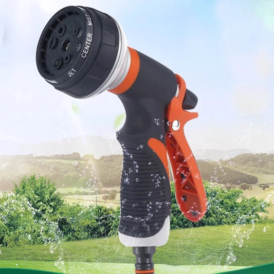 Adjustable High-Power Garden & Car Hose Nozzle — Water Spray Gun