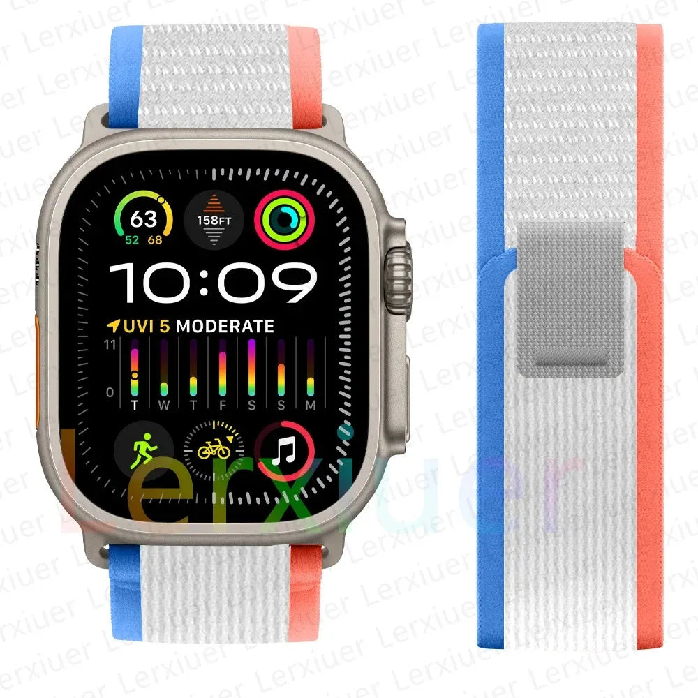 trail loop For apple watch ultra 3 2 Band 49mm 44mm 40mm 45mm 41mm 42mm correa bracelet iWatch series 7 se 8 9 10 11 46mm straps