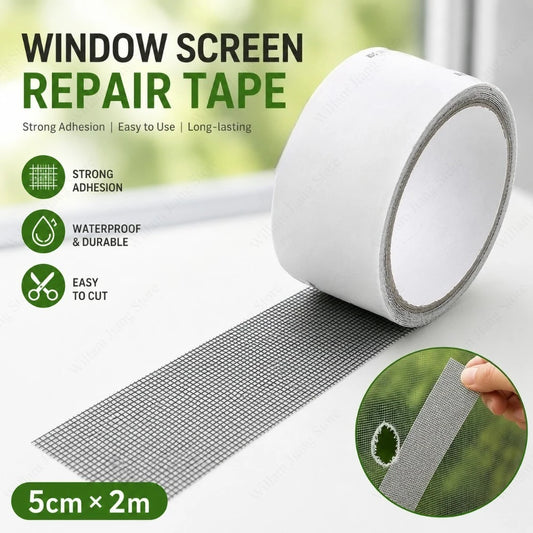 Self-Adhesive Screen Repair Tape, 5 cm x 2 m