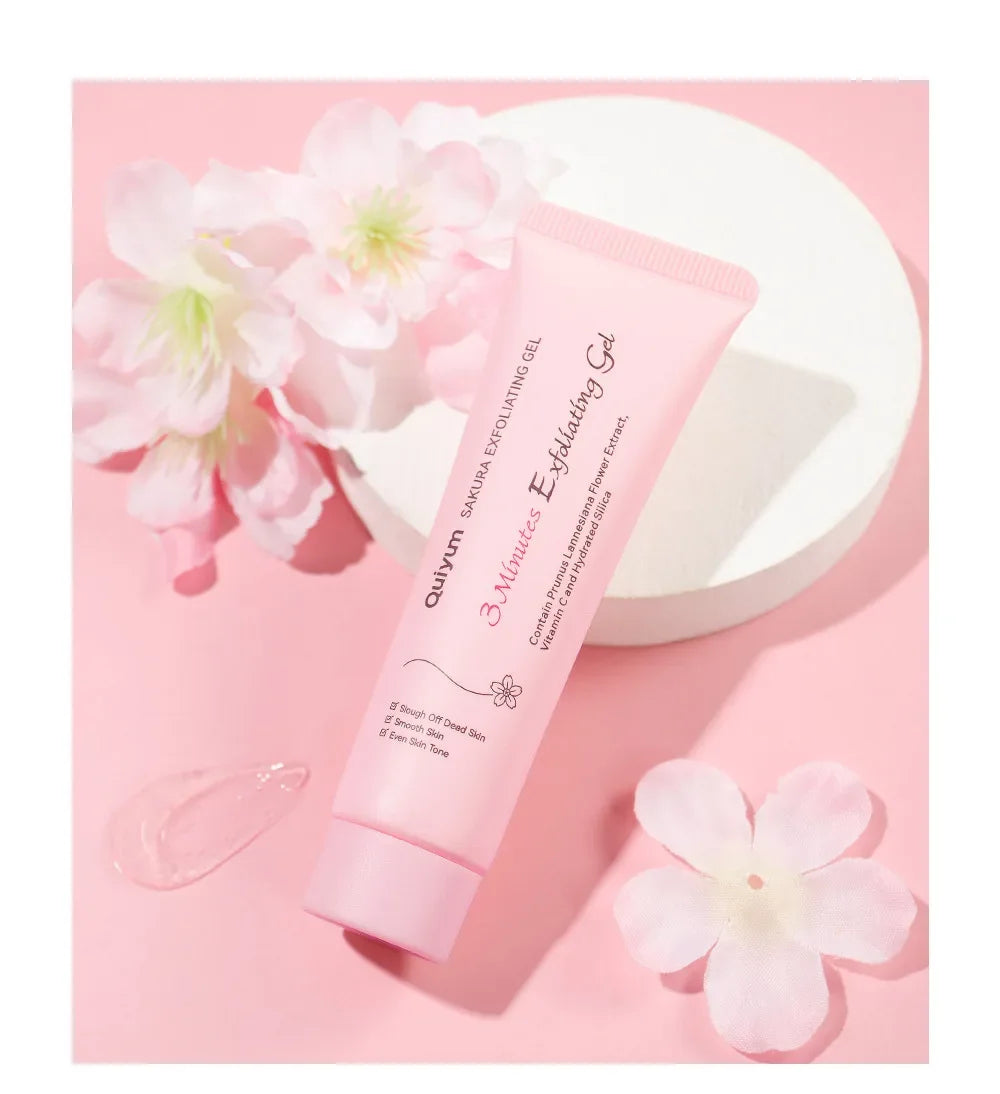 Sakura Exfoliating Peeling Gel Facial Scrub Moisturizing  Nourishing Repair Scrubs Face Cream Beauty Skin Care30g/50g