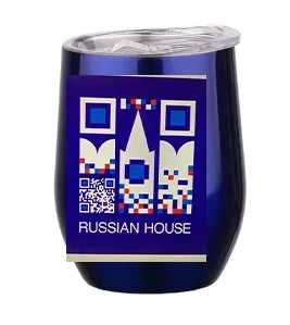 Personalized Your Text & Logo Wine Tumblers Stainless Steel Vacuum Insulated Travel Mug with Lid, Custom Birthday Gift