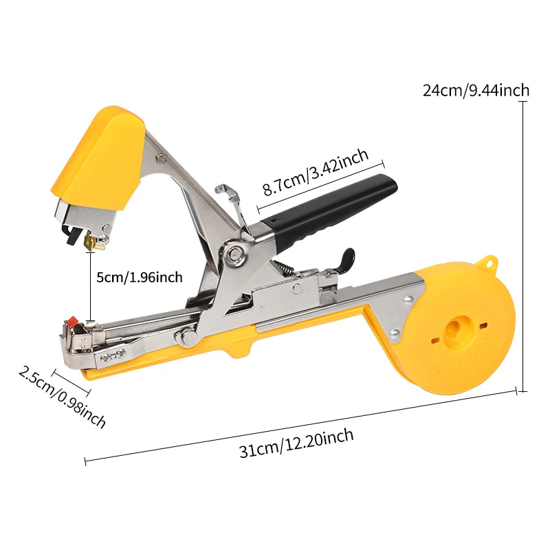 Multi-Functional Agricultural Tying Machine Vine Seedling Tool Cucumber Vine Tie Gun Multi-Purpose Artifacts for Farming