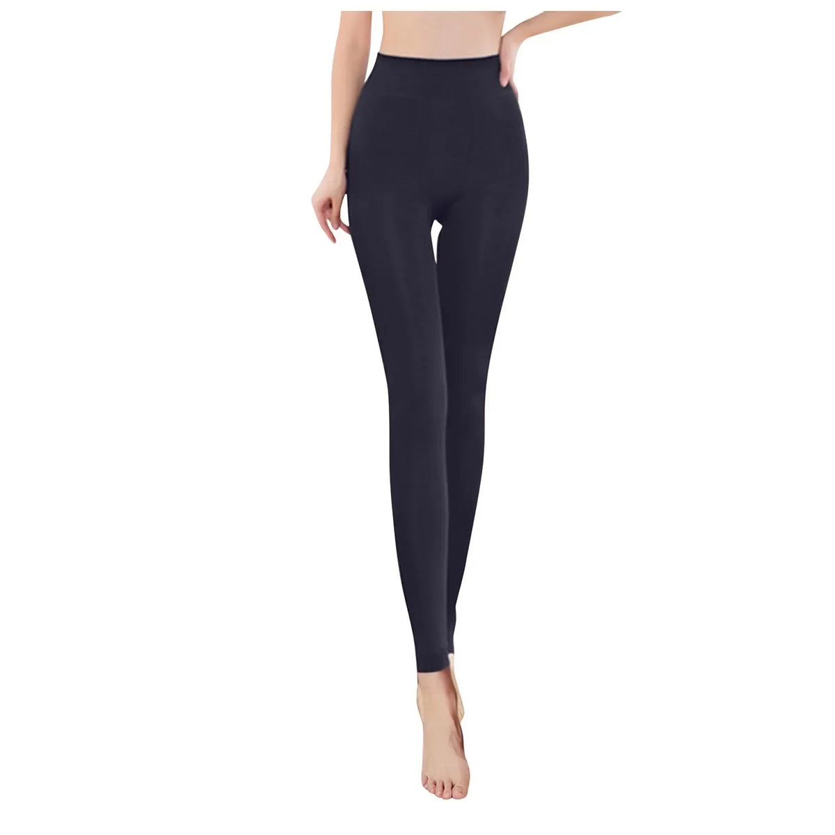Women's Pearl Fleece Lined Leggings - Thick All-in-One Thermal Pants - photo 7