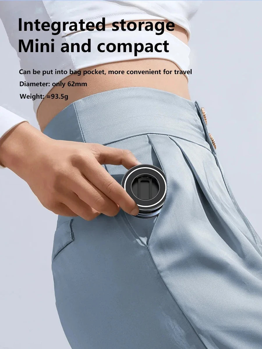 Car Mount Electric Vacuum Magnetic Holder Foldable Strong Suction Stand Cell Phone For iphone 12 13 14 15 16 17 Live Streaming