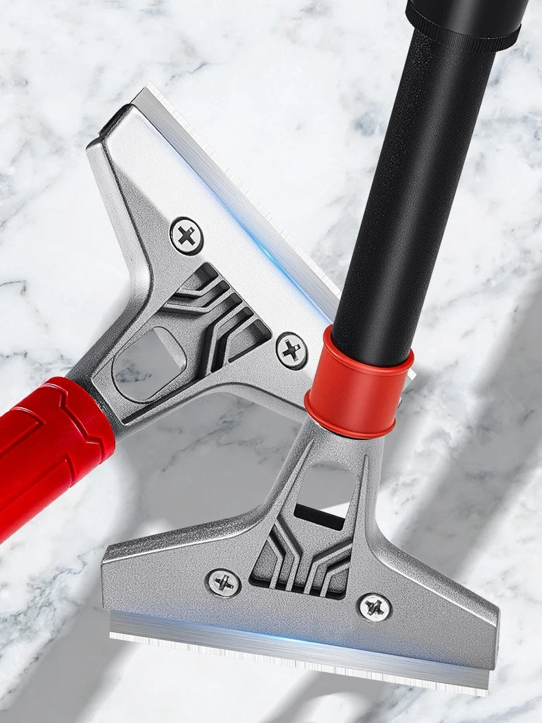 Portable Aluminum Alloy Cleaning Shovel Knife Wallpaper Paint Tiles Flooring Scraper Remover With SK-5 Blade Home Cleaning Tools