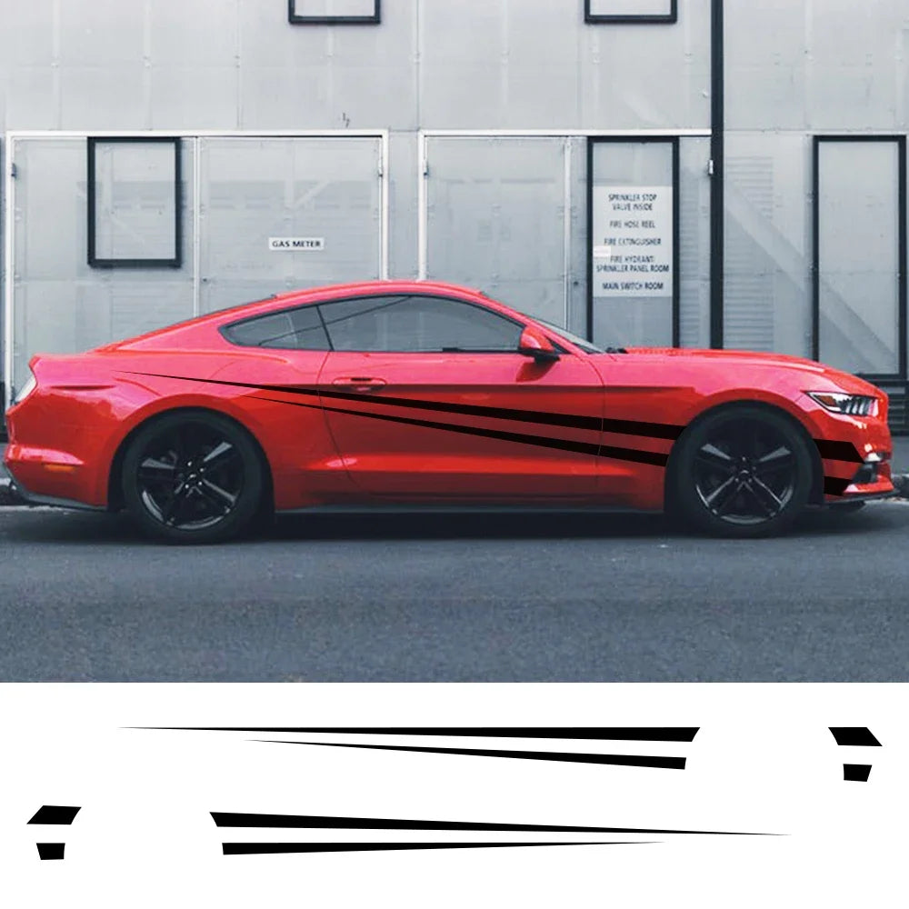 Car Body Long Stripe Vinyl Sticker Auto DIY Decoration Accessories For Suzuki Volvo Tesla Skoda VW Volkswagen Seat Subaru Toyota
