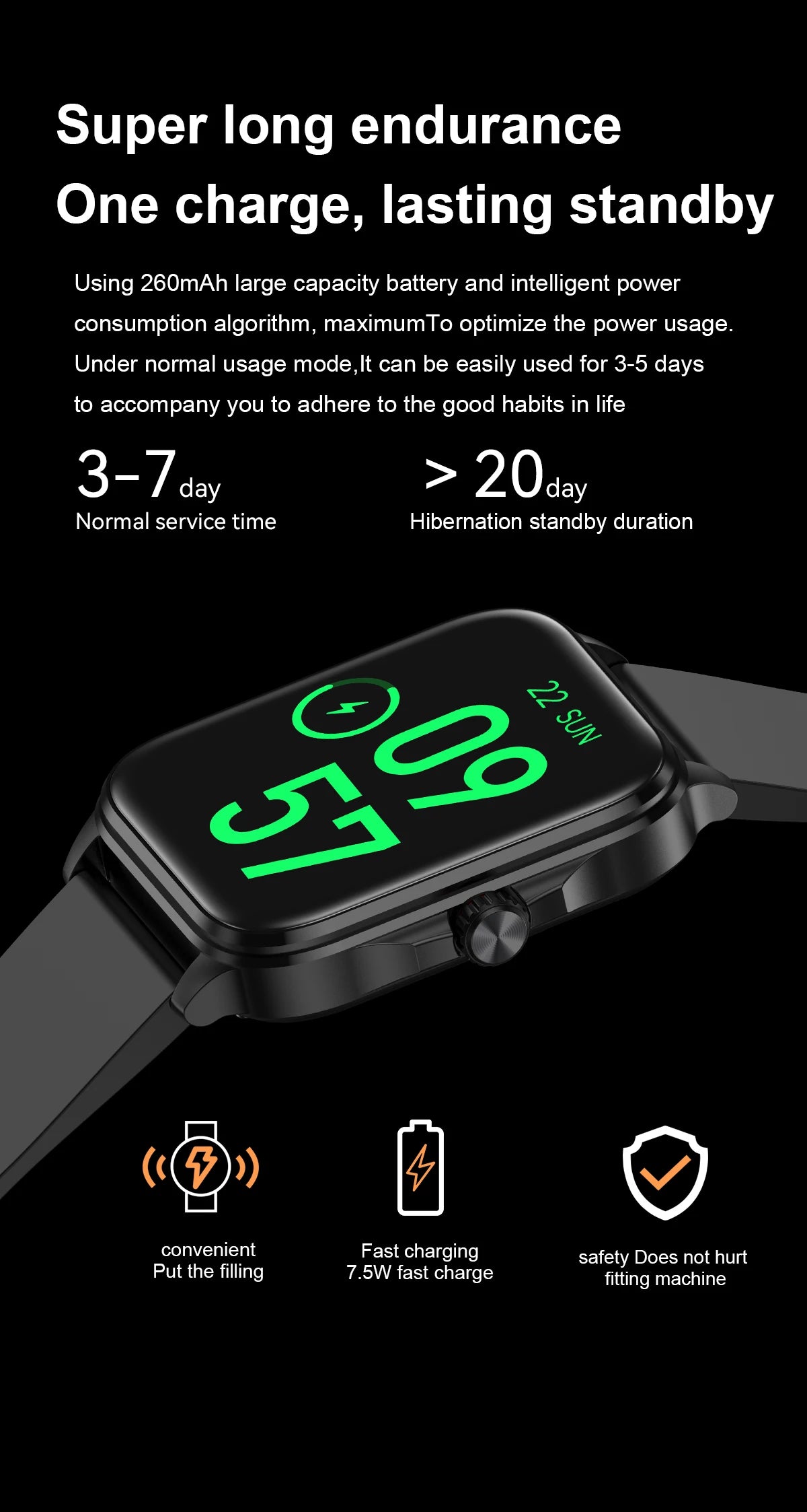 2026 New Health smart Watch Heart Rate Blood Oxygen Blood Pressure Monitoring Bluetooth Call GPS Movement Trajectory Smartwatch