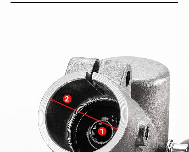 26mm/28mm 9 Tooth Trimmer Gearbox Gearhead Brushcutter Grass Trimmer Replace Gear Head Lawn Mower Parts Gardening Tool