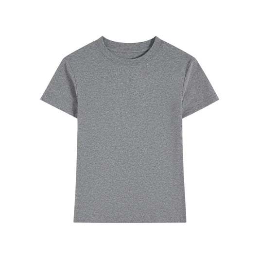 Women's Loose Cotton T-Shirt - Korean Streetwear Summer Tee - photo 5