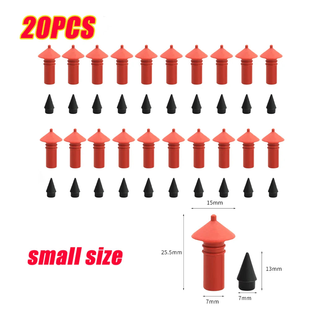 Professional Tire Repair Kit Tubeless Puncture Plug Gun for Car Motorcycle Heavy Duty Mushroom Plugs Emergency Seal Tool
