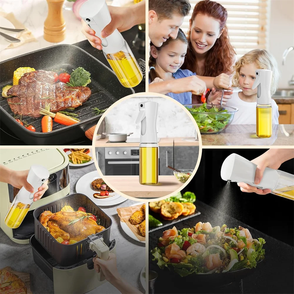 Oil Sprayer Bottle for Cooking - Olive Oil Mister, 200-500ml - photo 6