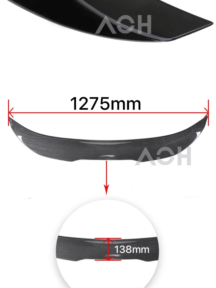 Rear Bumper Trunk Spoiler Lip Roof Carbon Boot Spoiler Wing M5 MP M4 PSM For BMW 5 Series F10 2026-2026 Car Accessories