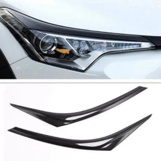 For Toyota C-HR AX10 CHR 2017-2023 Carbon Fiber Texture Window Switch Lift Panel Air Outlet Protective Cover Interior Accessorie