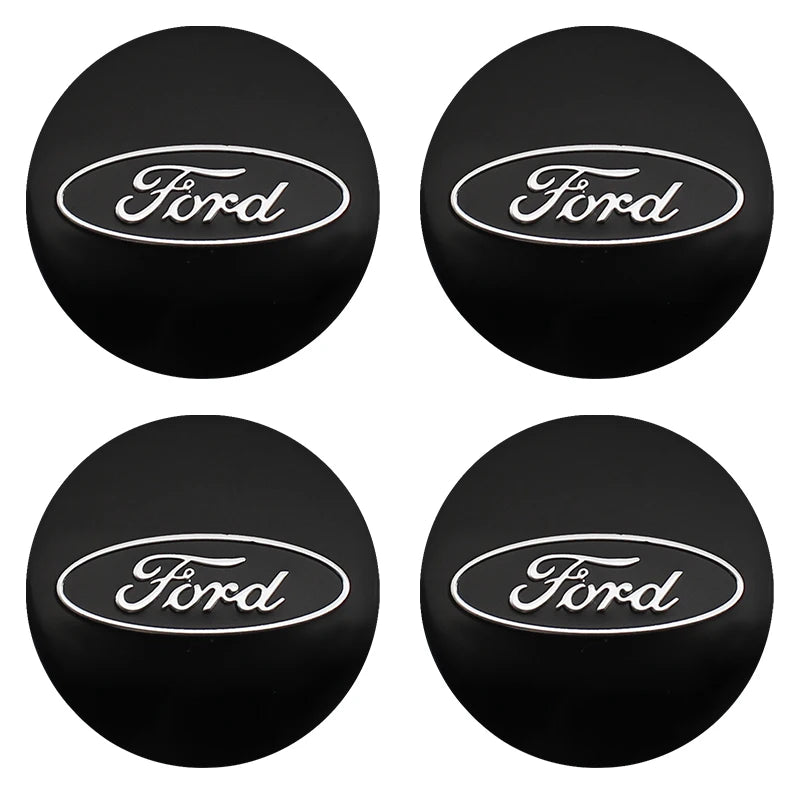 4Pc 56mm 60mm 54mm Car Wheel Center Hub Cap For Ford Fiesta Mondeo Fusion Explorer Escape Focus Kuga Rim Cover Sticker Accessory