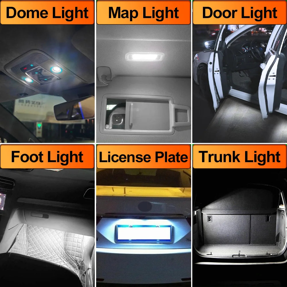 LED Backup / Reverse Lights 6000K, CANbus (2-Pack) — Chevrolet Silverado (2014–2023)
