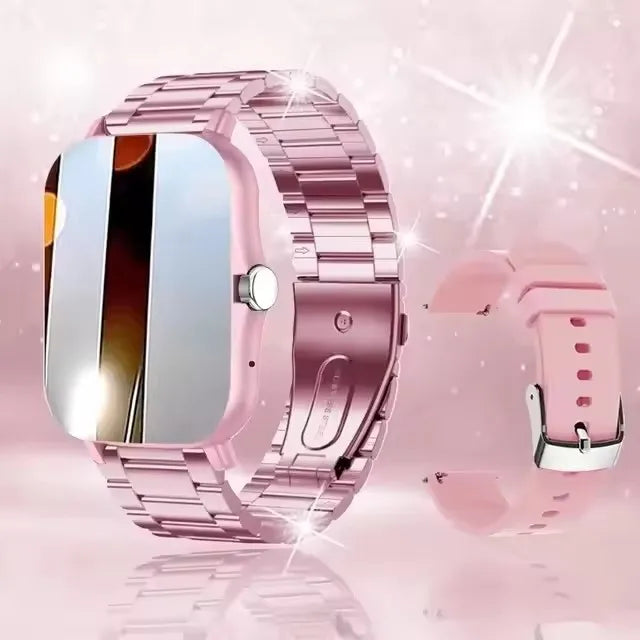 NEW 2026 Fashion SmartWatch Android Phone 2.01" Color Screen Full Touch Custom Dial Watch Women Bluetooth Call Smart Watch Men