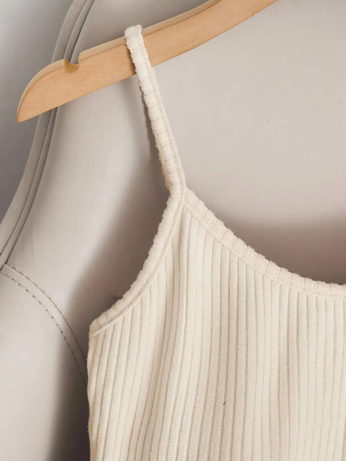 Women's spaghetti strap basic bodysuit — view 29 of 36