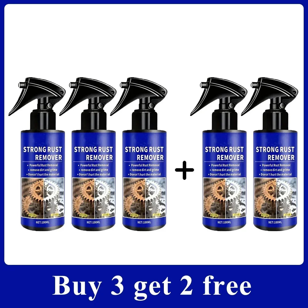 Multifunctional car rust remover used for removing rust providing surface protection on car brake pads iron metal surface 1/3PCS
