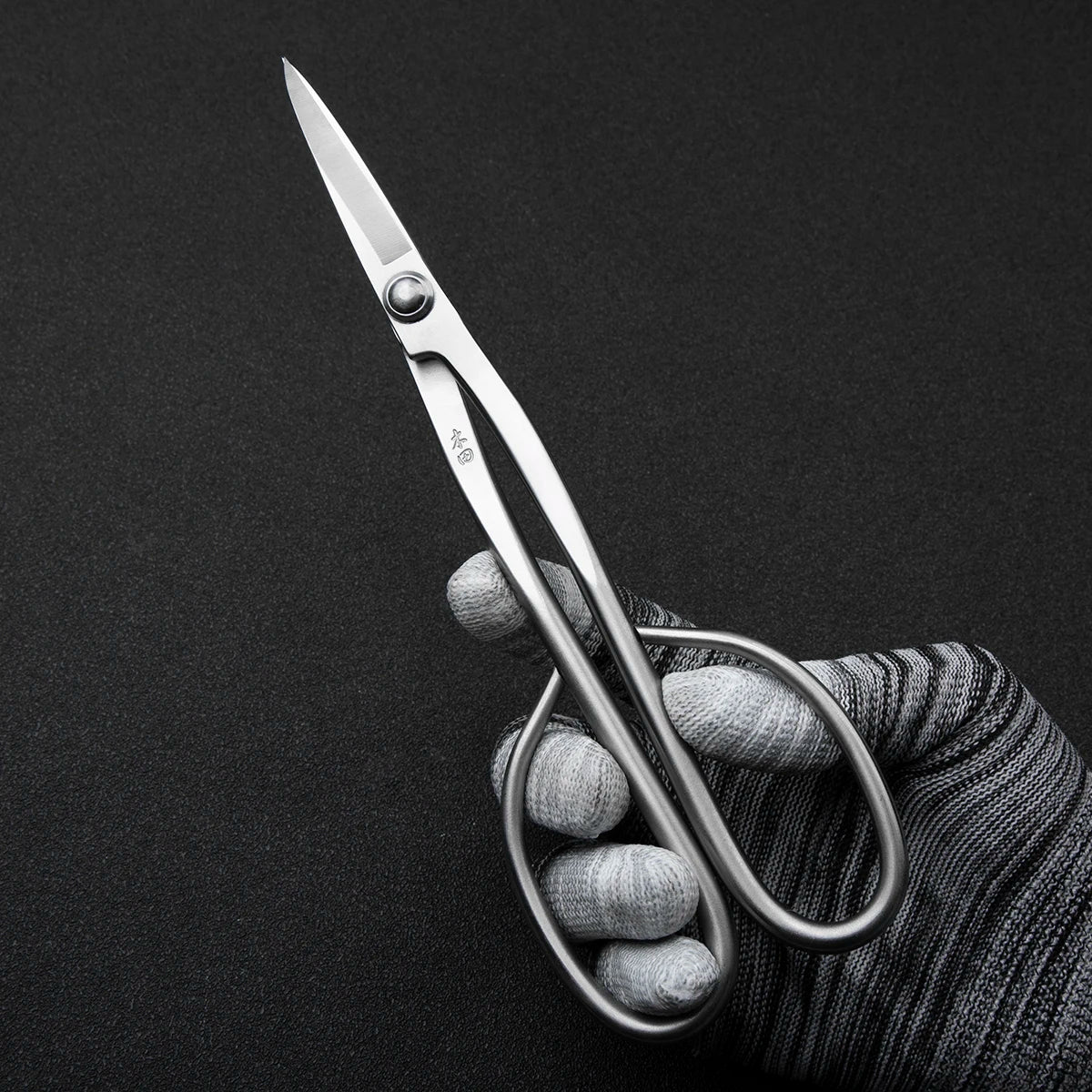 TianBonsai 210mm Long-Handle Bonsai Scissors – Precision Trimming Shears for Bonsai & Plants