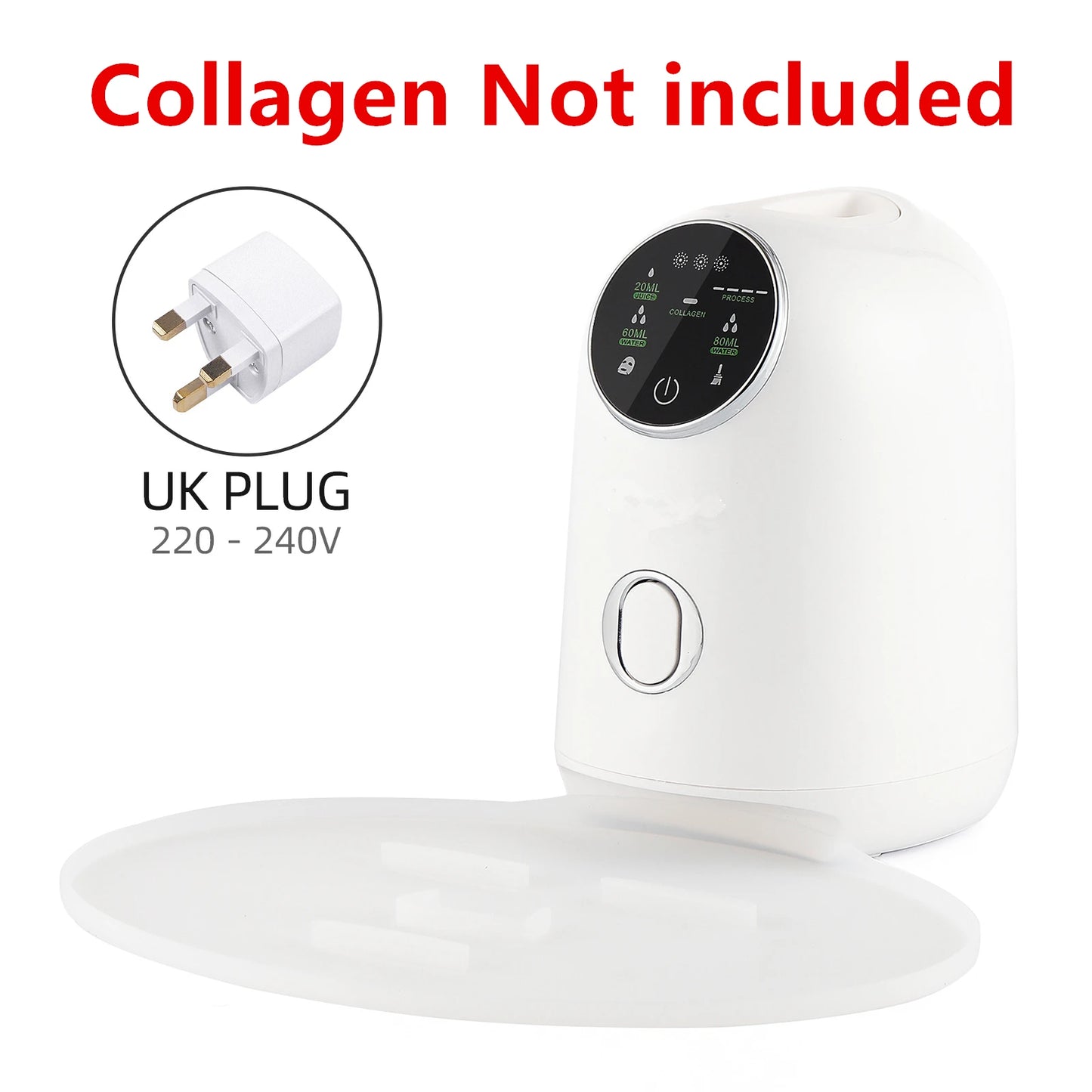 Foreverlily DIY Mask Machine Home Use Mask Making Vegetable Fruit Juice Milk Self-made Facial Mask Automatic Mask Maker SPA Care.women