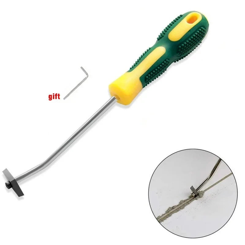 Tungsten Steel Tile Grout Remover with Replaceable Blade - view 9