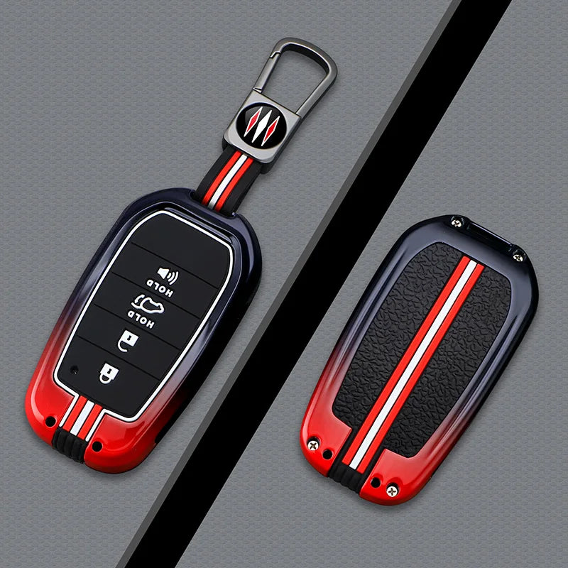Car Key Case Cover For Toyota CHR Hilux Fortuner Land Cruiser 200 Camry Corolla Crown RAV4 Highland,Car Interior Accessories