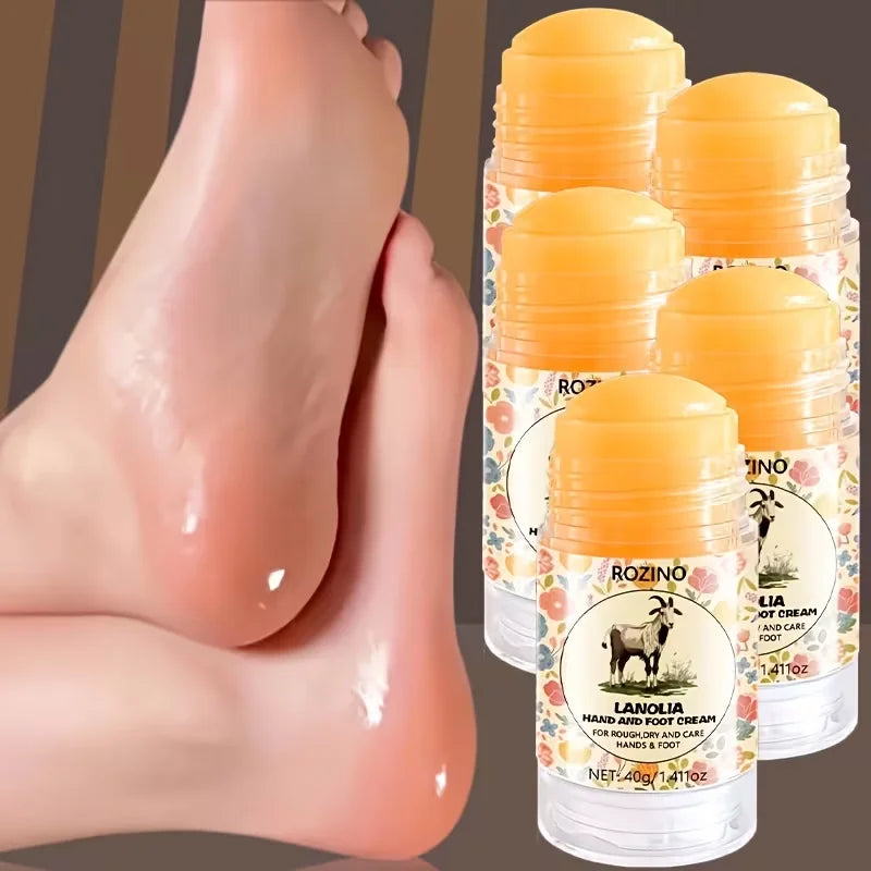 1Pcs/2Pcs/3Pcs/5Pcs Anti-Cracking Hand and Foot Cream, Prevents Wind-Cracked Skin during Seasonal Changes, Resists Wind-Dryness, Moisturizes Dry Skin, Improves Signs of Dry, Rough, Wind-Cracked, and Peeling Skin, Provides Lon