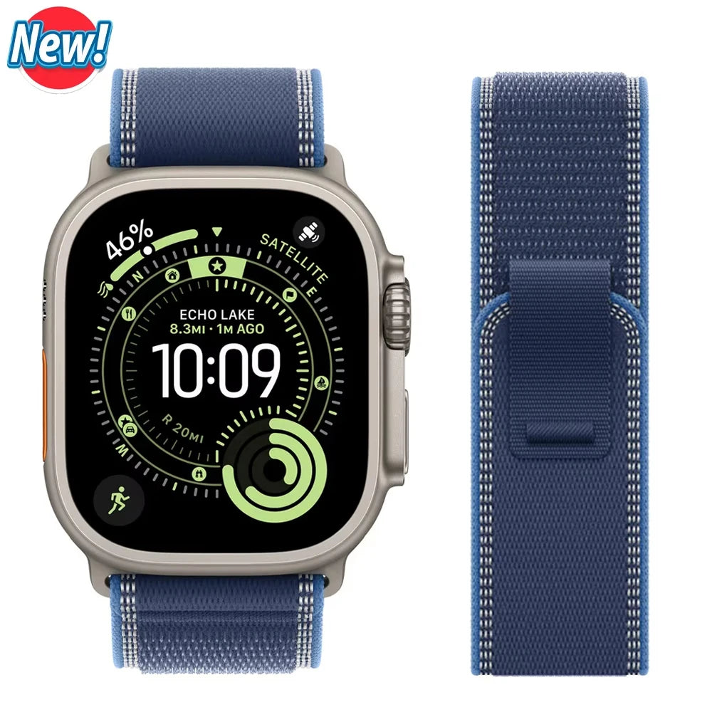 trail loop For apple watch ultra 3 2 Band 49mm 44mm 40mm 45mm 41mm 42mm correa bracelet iWatch series 7 se 8 9 10 11 46mm straps