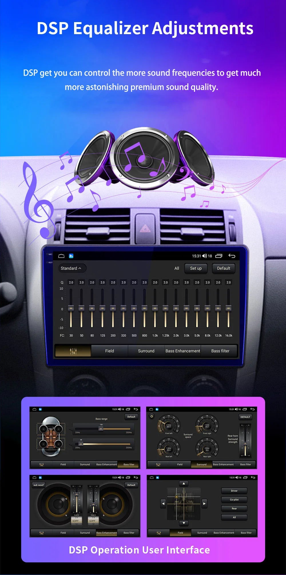 Android 16 Carplay Auto Car Radio Multimedia For Chevrolet Silverado 3 GMTK2 2014 2015 2016 2017 2018 GPS BT 4G Stereo Head Unit