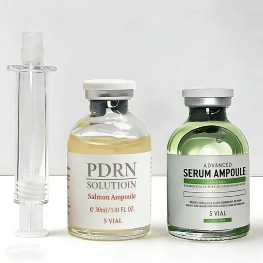 PDRN Salmon DNA Facial Serum | Korean Skin Care Anti-Aging Ampoule | Collagen Boosting, Moisturizing & Skin Firming Essence for Women