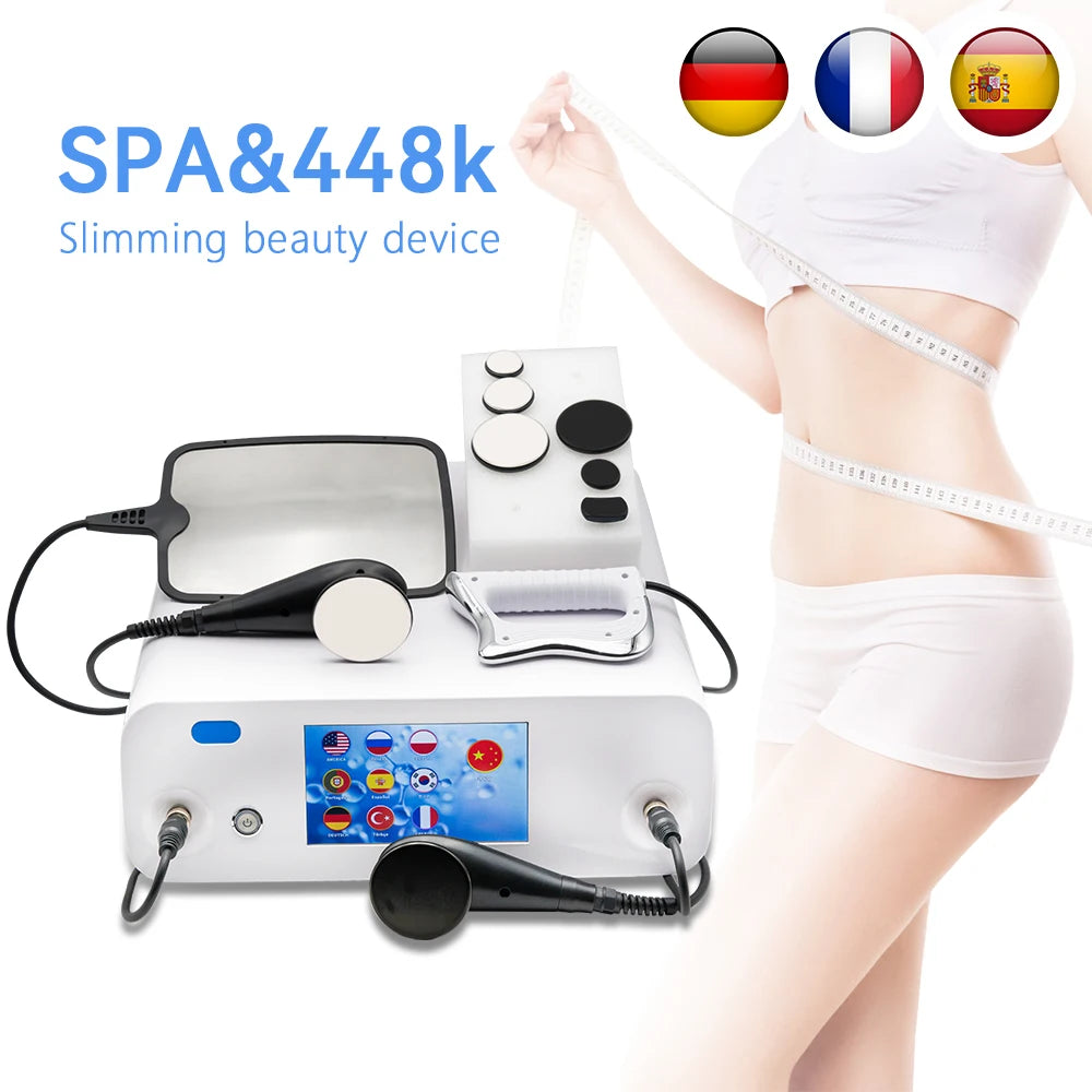 448KHz Tecar RF Body and Facial Care Machine