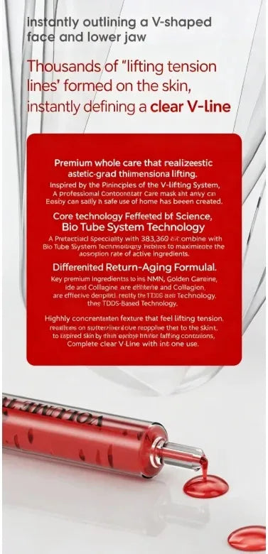 Volume Lift Multi-Action Lifting Mask Pro V-line Face Shaping Tightening Firming Hydrating Revitalizing Facial Skin Care