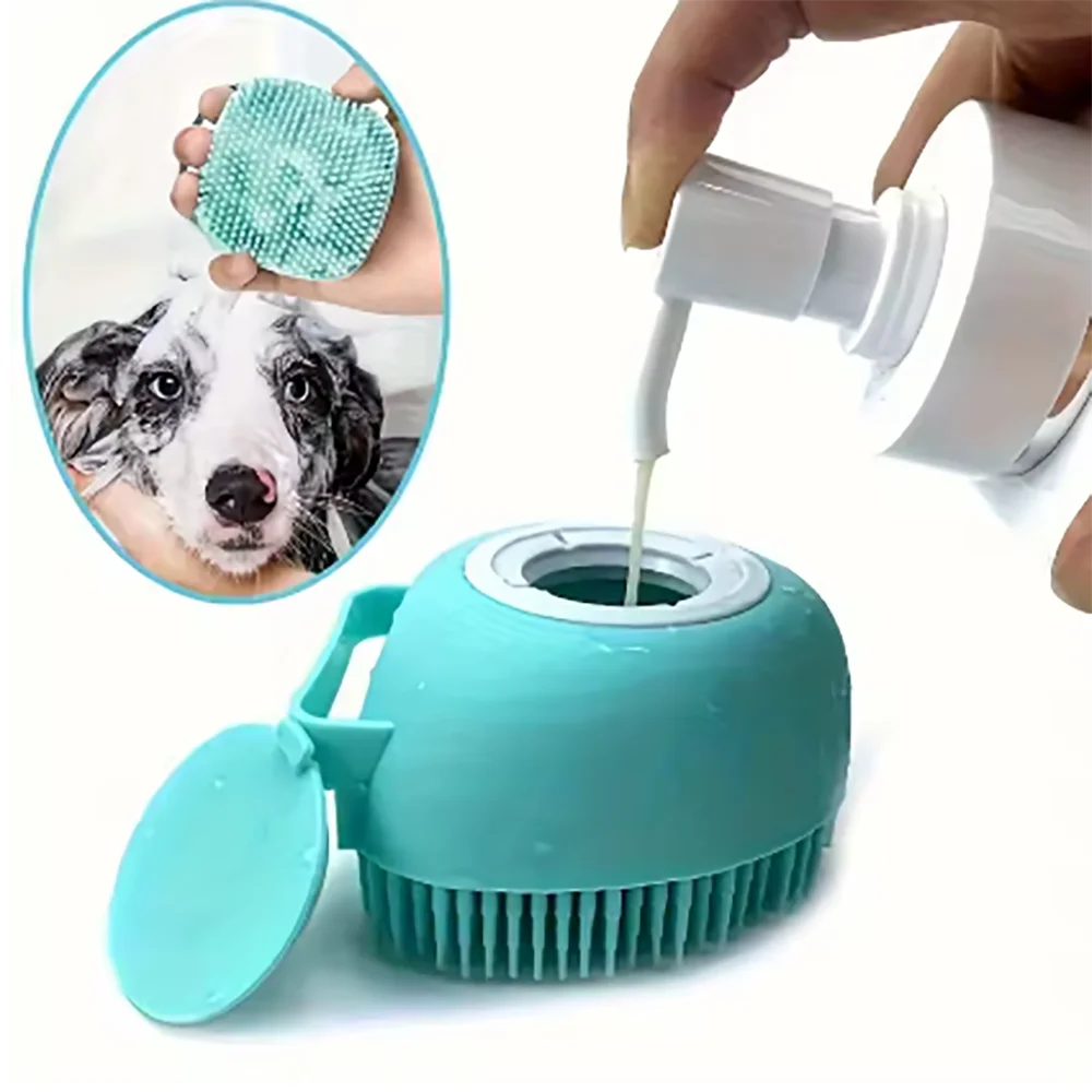 Pet Grooming Kit - Trimming Scissors & Shower Brush Set – photo 3