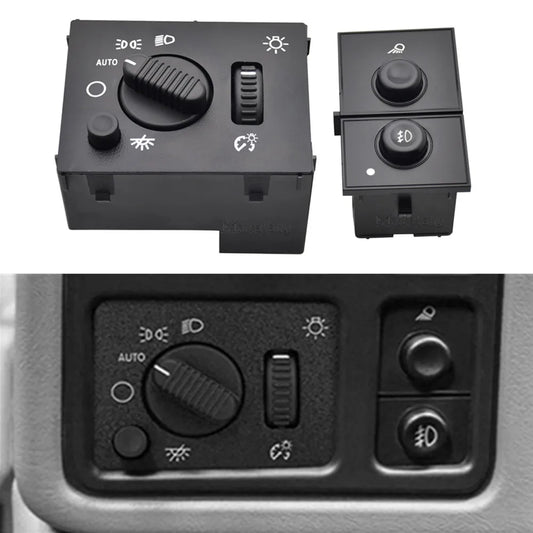 Headlight & Fog Lamp Control Switch (15143597) — Chevrolet Avalanche, Silverado & GMC Sierra / Cadillac Escalade