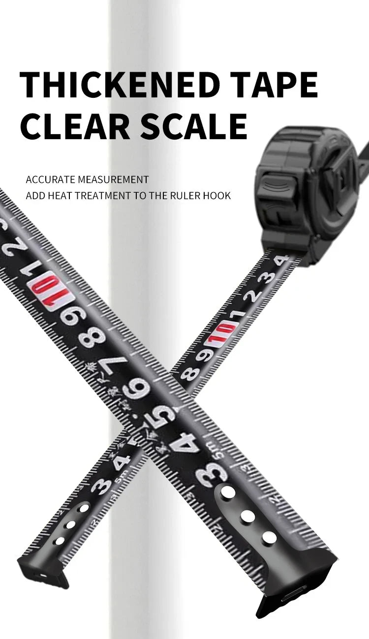 3/5/7.5/ High Precision Measuring Tools Household Woodworking Ruler Thickening Waterproof and Anti-corrosion Tape Measure